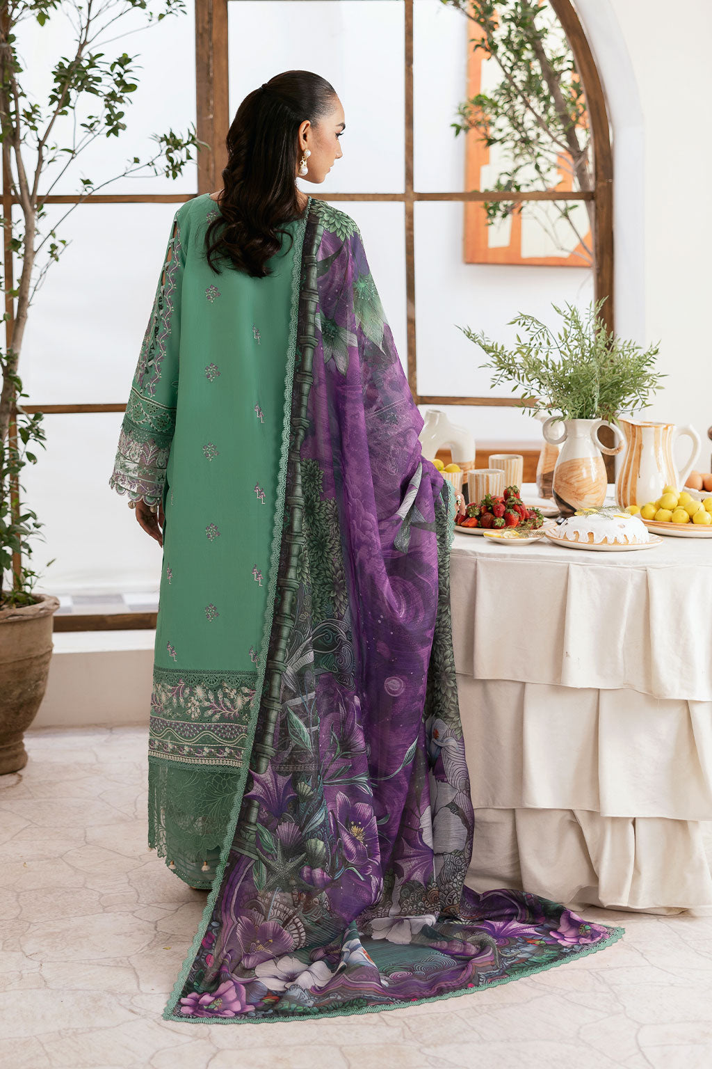 Ramsha | Ghazal Luxury Lawn | G-404 - by Libasekhas UK - Registered Vendor of : Ramsha - 100% Original Designer Dress