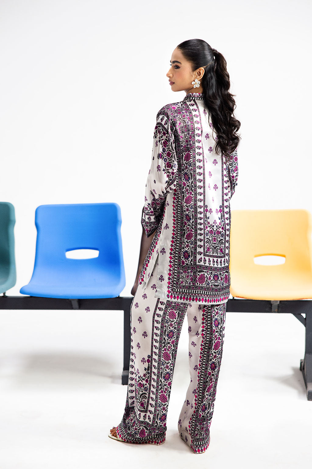 Afsanah | The Print Edit | GARDEN GLAM AP-113 - by - Libasekhas UK - Registered Vendor of : Afsanah - 100% Original Designer Dresss