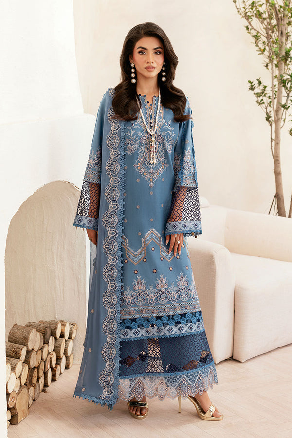 Ramsha | Ghazal Luxury Lawn | G-407 - by Libasekhas UK - Registered Vendor of : Ramsha - 100% Original Designer Dress