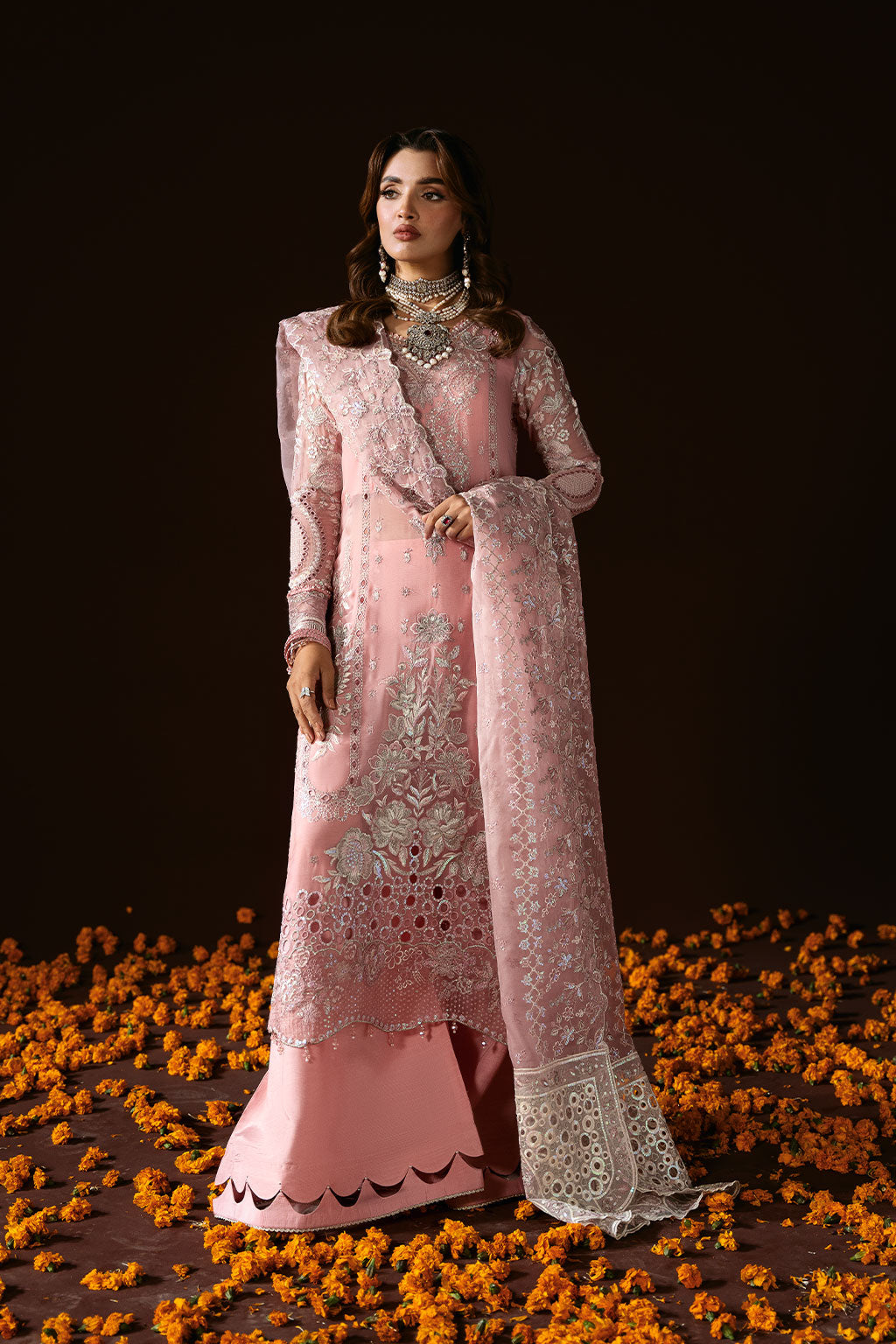 Ramsha | Dastak Luxury Chiffon Collection | Q-202 - by - Libasekhas UK - Registered Vendor of : Ramsha - 100% Original Designer Dresss