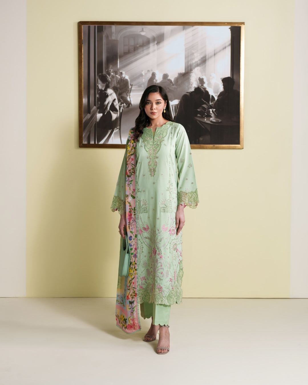 Neeshay | Whispers of Summer Luxury Lawn | INEZ - by Libasekhas - Registered Vendor of : Neeshay - 100% Original Designer Dress