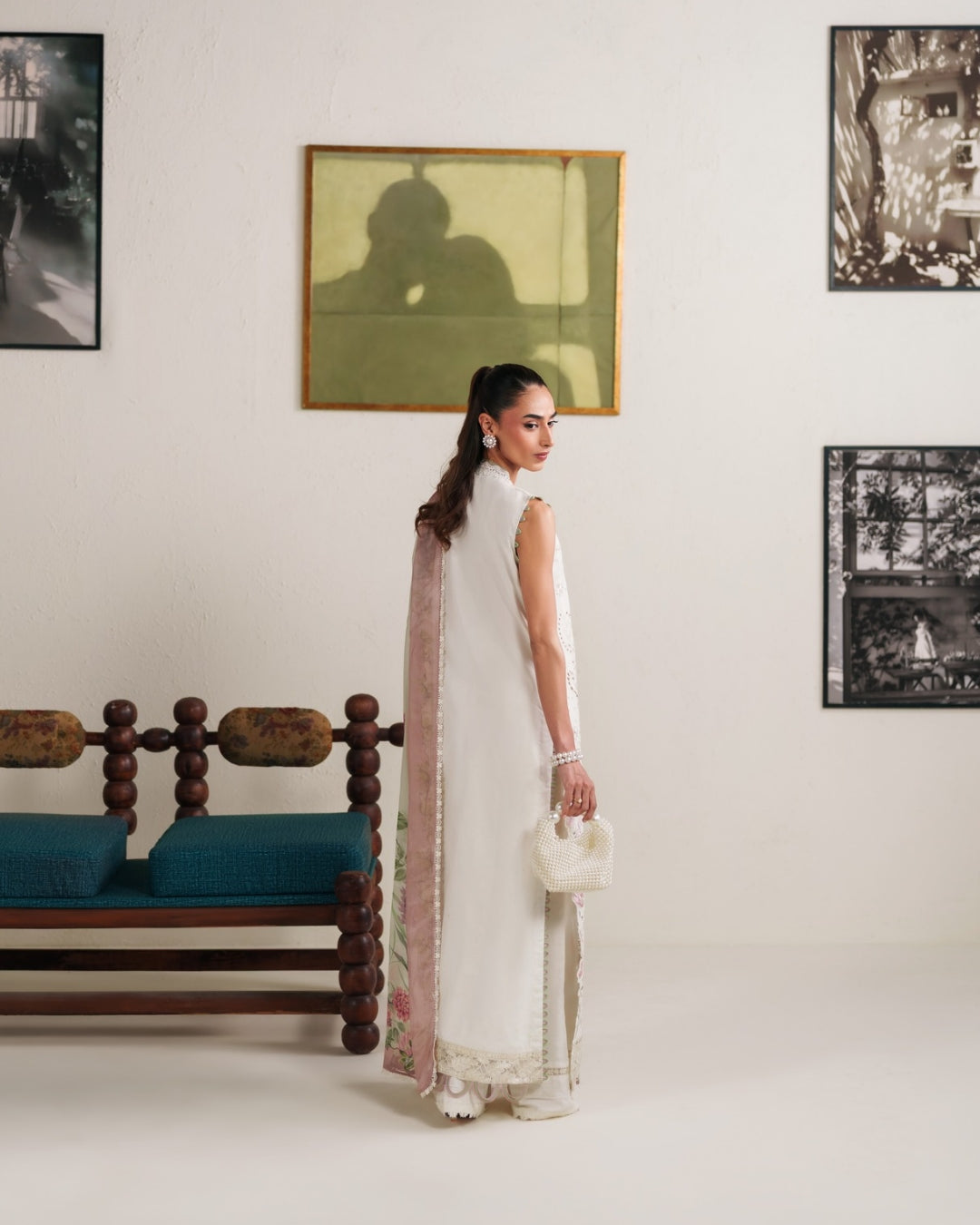 Neeshay | Whispers of Summer Luxury Lawn | IRIS - by Libasekhas - Registered Vendor of : Neeshay - 100% Original Designer Dress