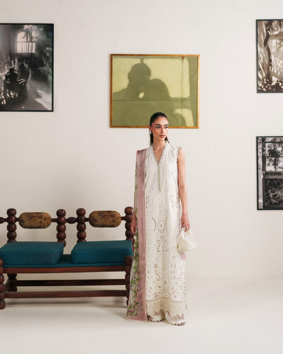 Neeshay | Whispers of Summer Luxury Lawn | IRIS - by Libasekhas - Registered Vendor of : Neeshay - 100% Original Designer Dress