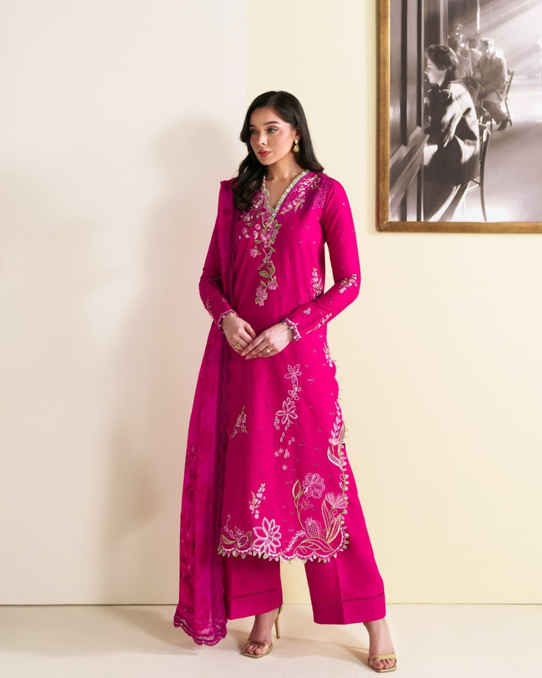 Neeshay | Whispers of Summer Luxury Lawn | CECILY - by Libasekhas - Registered Vendor of : Neeshay - 100% Original Designer Dress
