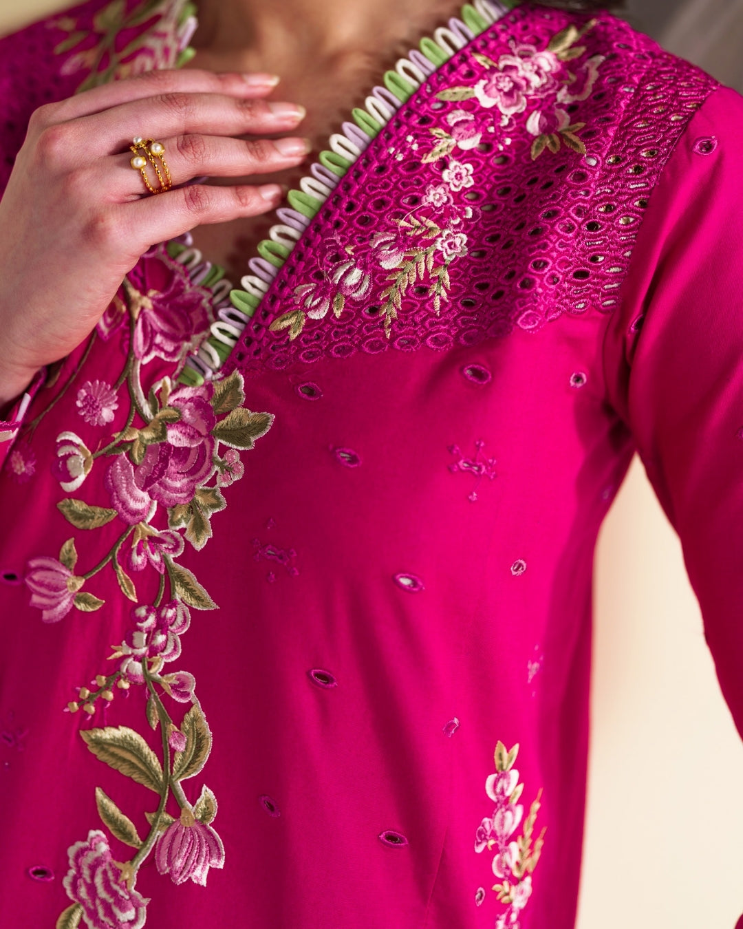 Neeshay | Whispers of Summer Luxury Lawn | CECILY - by Libasekhas - Registered Vendor of : Neeshay - 100% Original Designer Dress