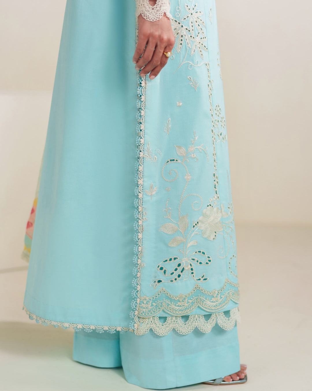 Neeshay | Whispers of Summer Luxury Lawn | SYLVIA - by Libasekhas - Registered Vendor of : Neeshay - 100% Original Designer Dress