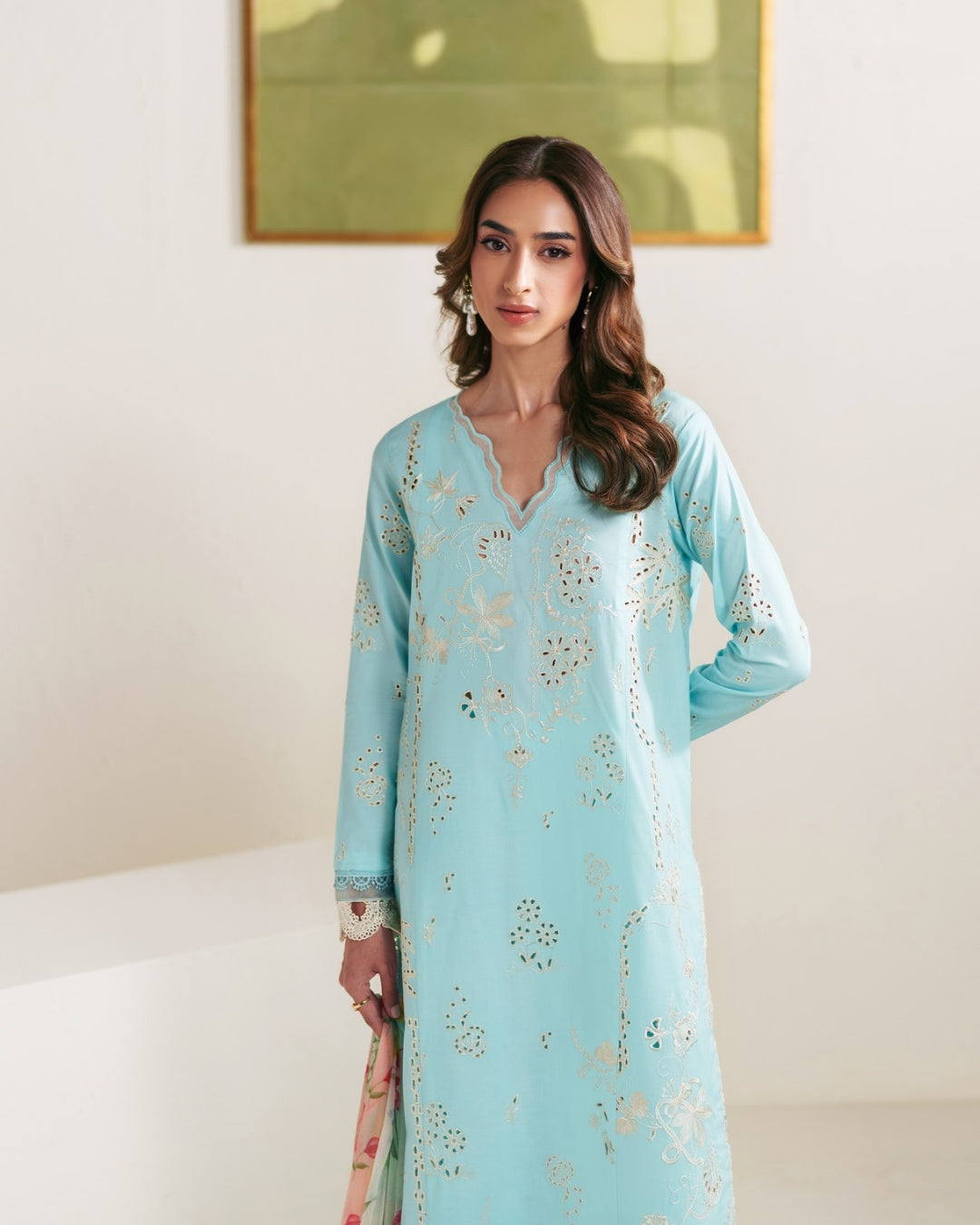 Neeshay | Whispers of Summer Luxury Lawn | SYLVIA - by Libasekhas - Registered Vendor of : Neeshay - 100% Original Designer Dress