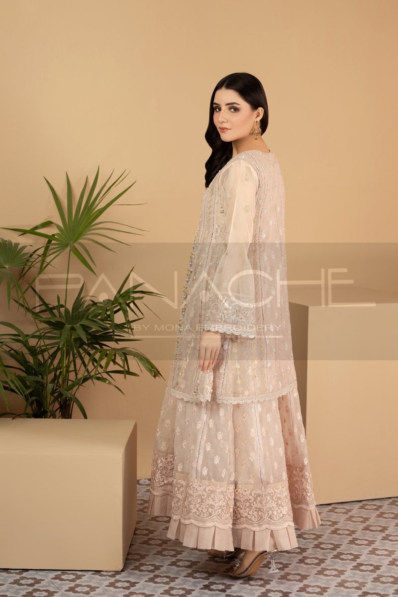 Panache | Pret | Ritzy Rosette - by - Libasekhas UK - Registered Vendor of : Panache By Mona - 100% Original Designer Dresss