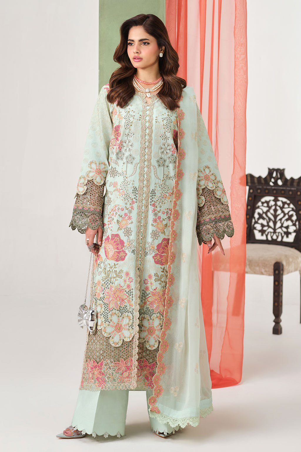 Ramsha | Riwayat Lawn Collection | Y-1505 - by Libasekhas - Registered Vendor of : Ramsha - 100% Original Designer Dress