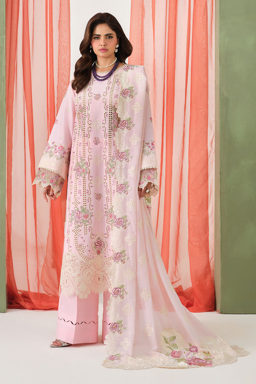 Ramsha | Riwayat Lawn Collection | Y-1508 - by Libasekhas - Registered Vendor of : Ramsha - 100% Original Designer Dress