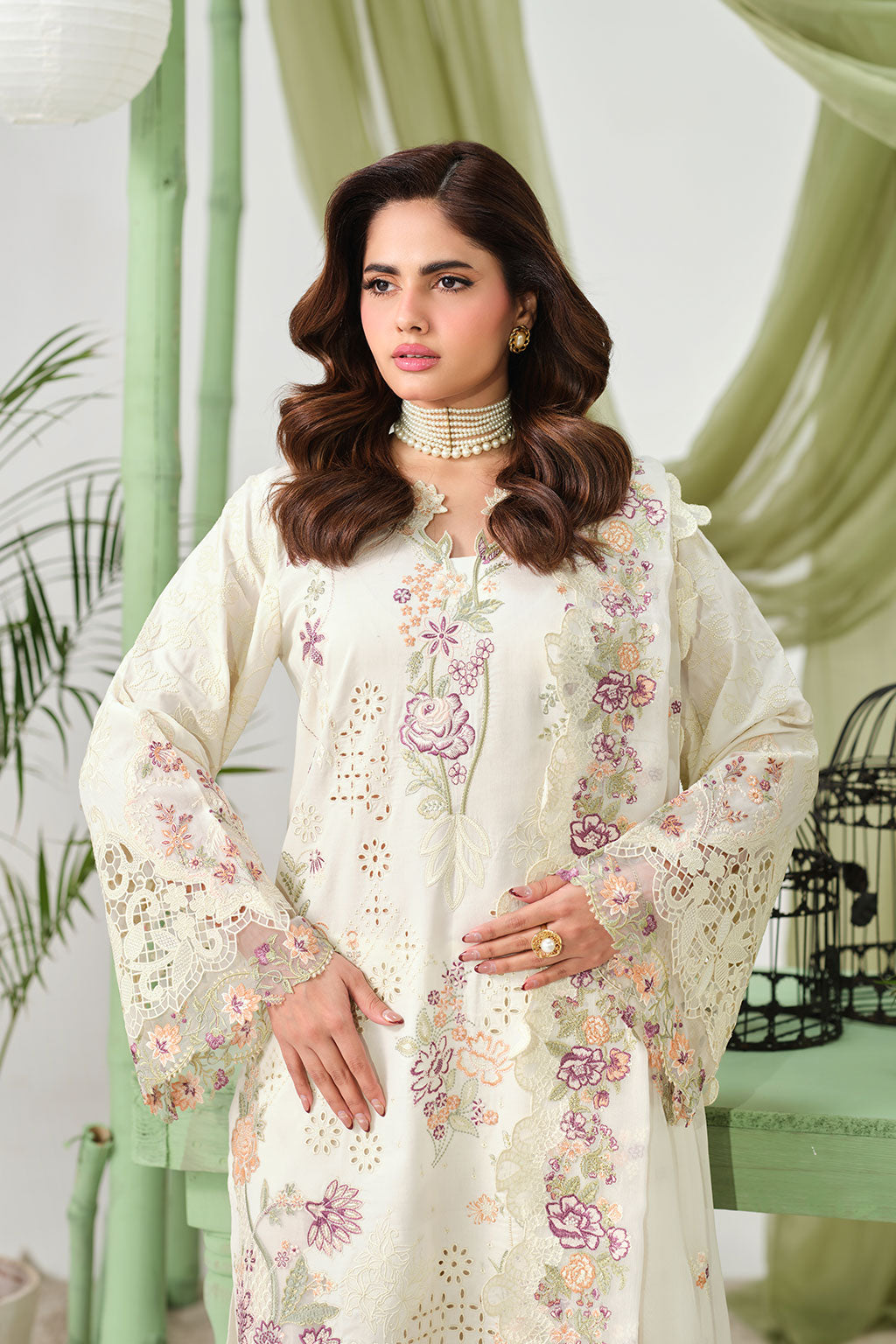 Ramsha | Riwayat Lawn Collection | Y-1501 - by Libasekhas - Registered Vendor of : Ramsha - 100% Original Designer Dress