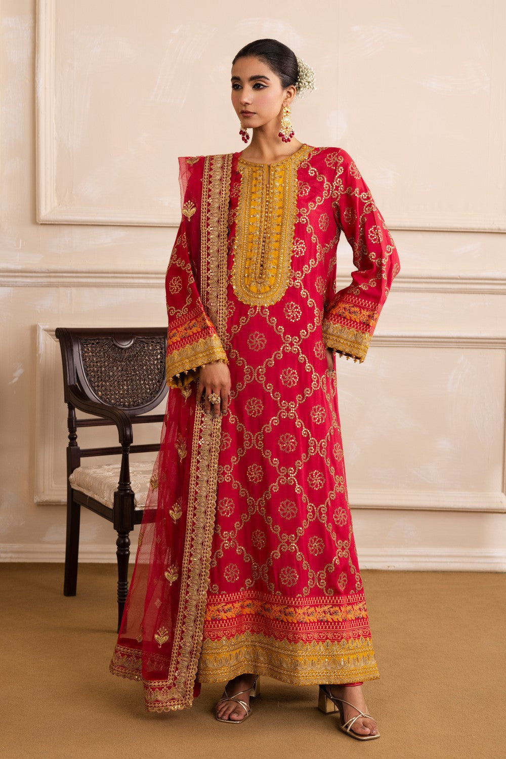 Maryum N Maria | Izara Formals | ROHA - MW40036 - by - Libasekhas UK - Registered Vendor of : Maryum N Maria - 100% Original Designer Dresss