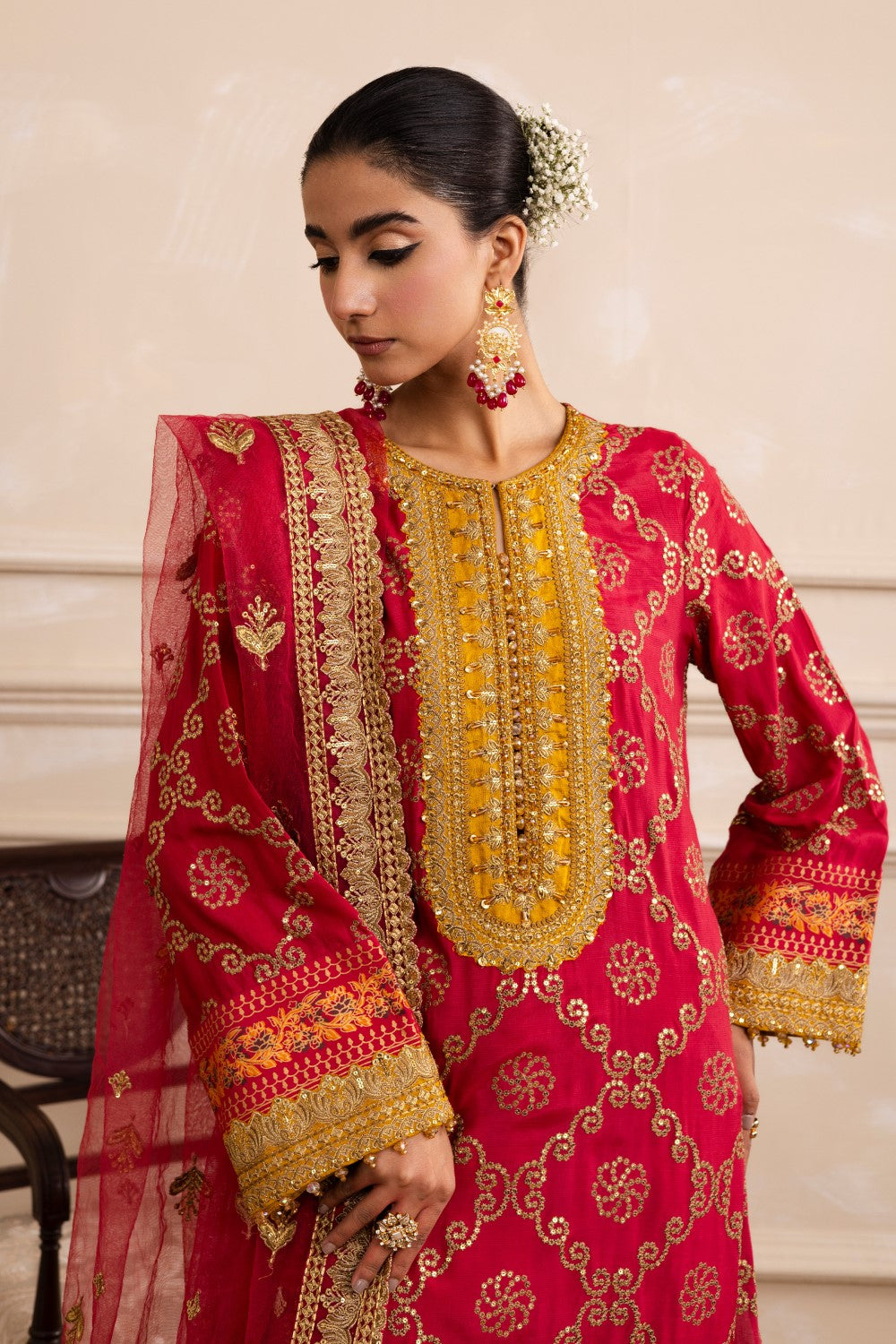 Maryum N Maria | Izara Formals | ROHA - MW40036 - by - Libasekhas UK - Registered Vendor of : Maryum N Maria - 100% Original Designer Dresss