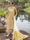Roheenaz | Dahlia Embroidered Lawn 24 | Forsythia - by - Libasekhas UK - Registered Vendor of : Roheenaz - 100% Original Designer Dresss