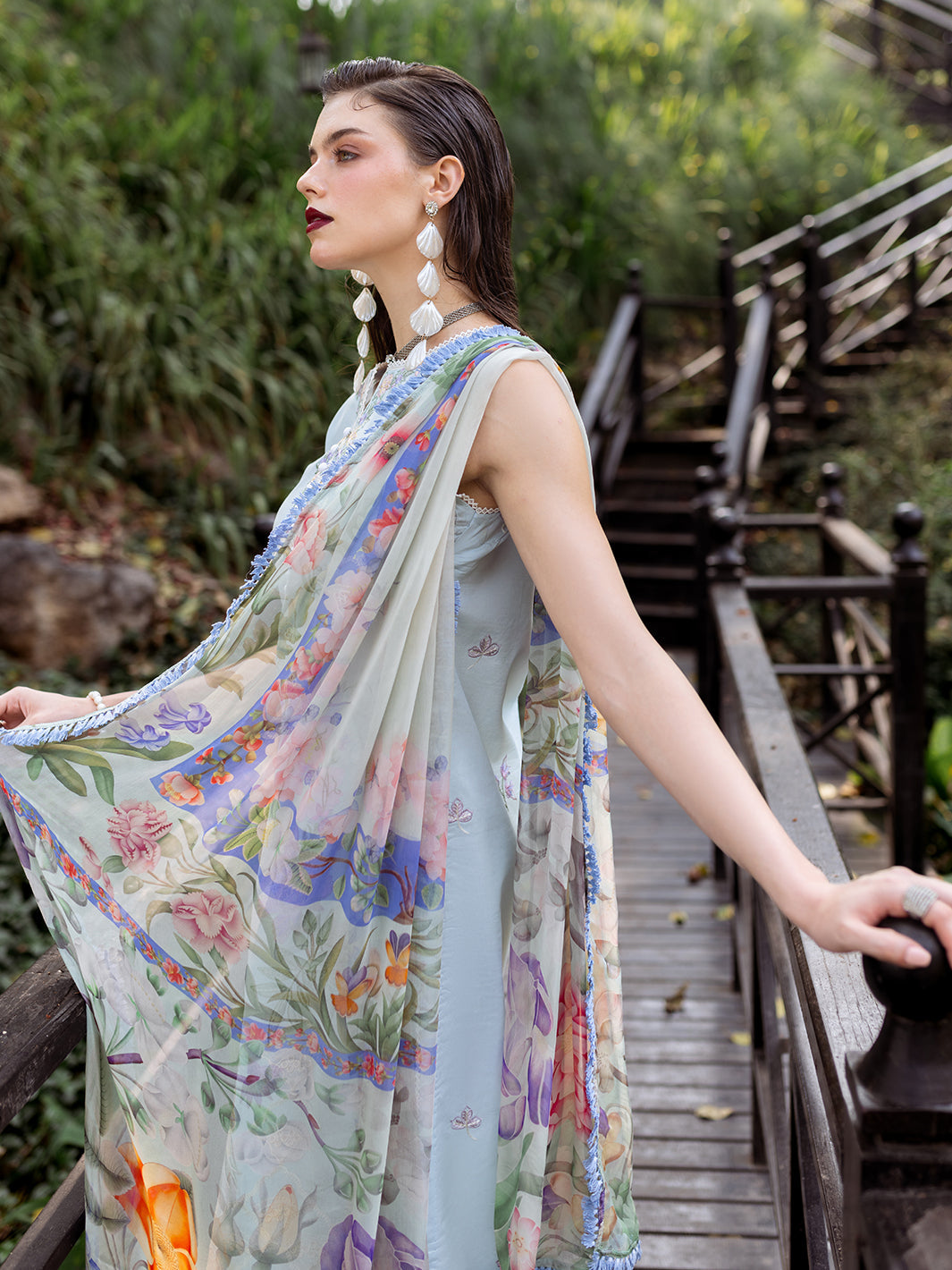 Roheenaz | Dahlia Embroidered Lawn 24 | Daisy - by - Libasekhas UK - Registered Vendor of : Roheenaz - 100% Original Designer Dresss