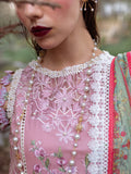 Roheenaz | Dahlia Embroidered Lawn 24 | Peony - by - Libasekhas UK - Registered Vendor of : Roheenaz - 100% Original Designer Dresss
