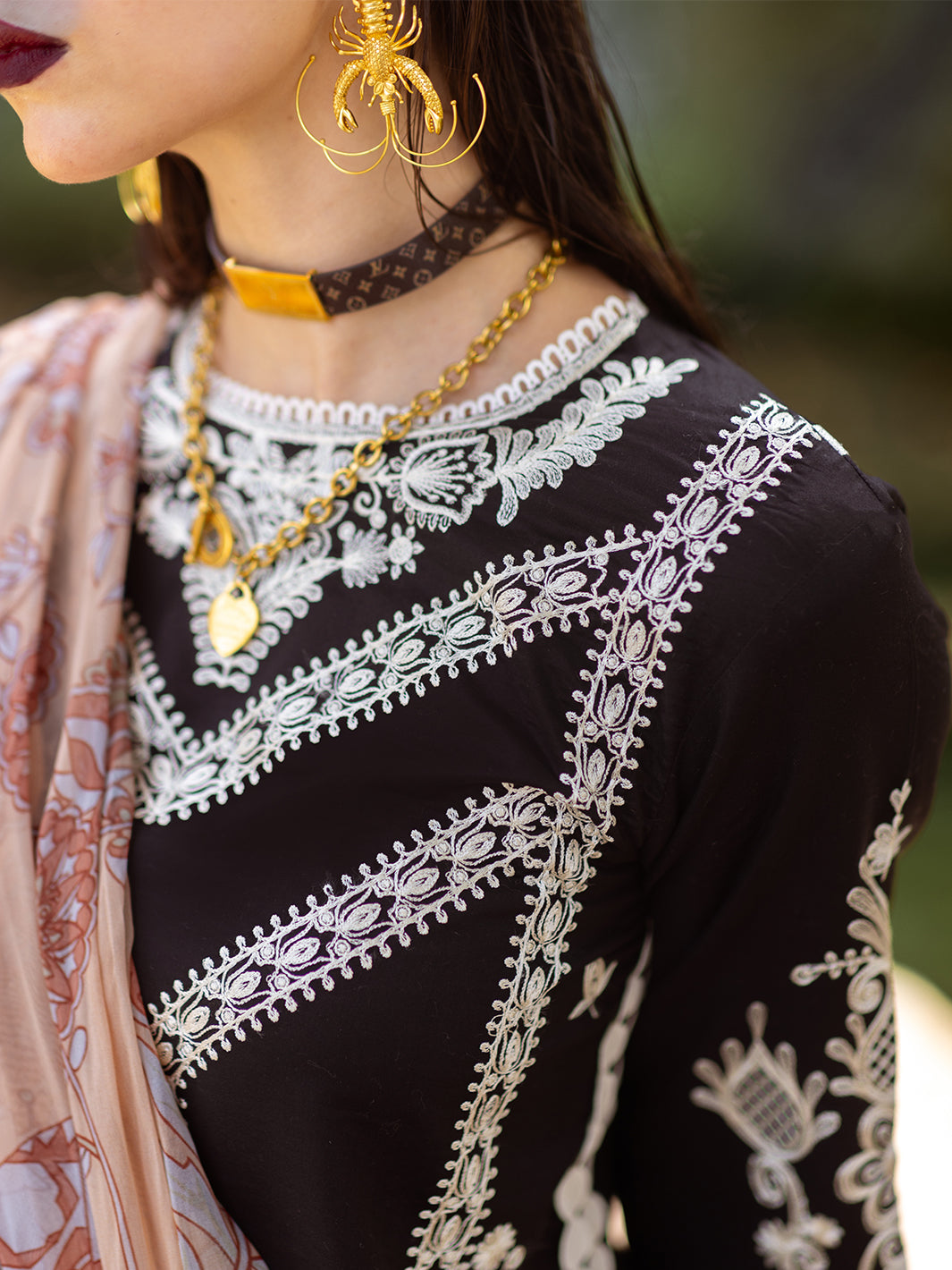 Roheenaz | Dahlia Embroidered Lawn 24 | Celandine - by - Libasekhas UK - Registered Vendor of : Roheenaz - 100% Original Designer Dresss