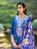 Roheenaz | Dahlia Embroidered Lawn 24 | Bluebell - by - Libasekhas UK - Registered Vendor of : Roheenaz - 100% Original Designer Dresss