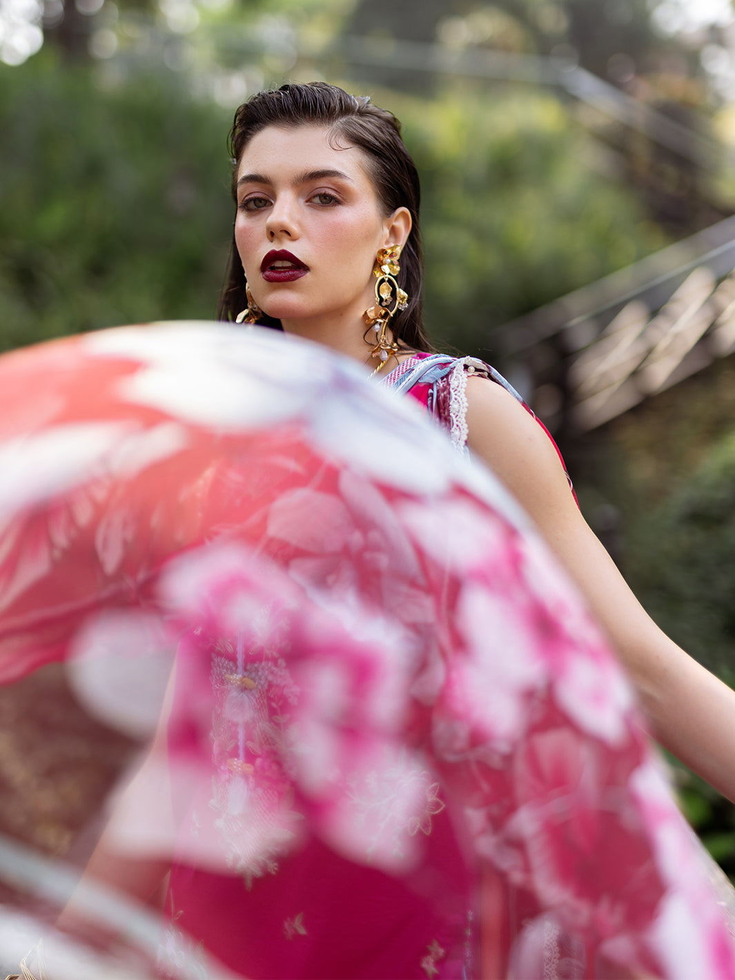 Roheenaz | Dahlia Embroidered Lawn 24 | Camellia - by - Libasekhas UK - Registered Vendor of : Roheenaz - 100% Original Designer Dresss