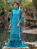 Roheenaz | Dahlia Embroidered Lawn 24 | Delphinium - by - Libasekhas UK - Registered Vendor of : Roheenaz - 100% Original Designer Dresss