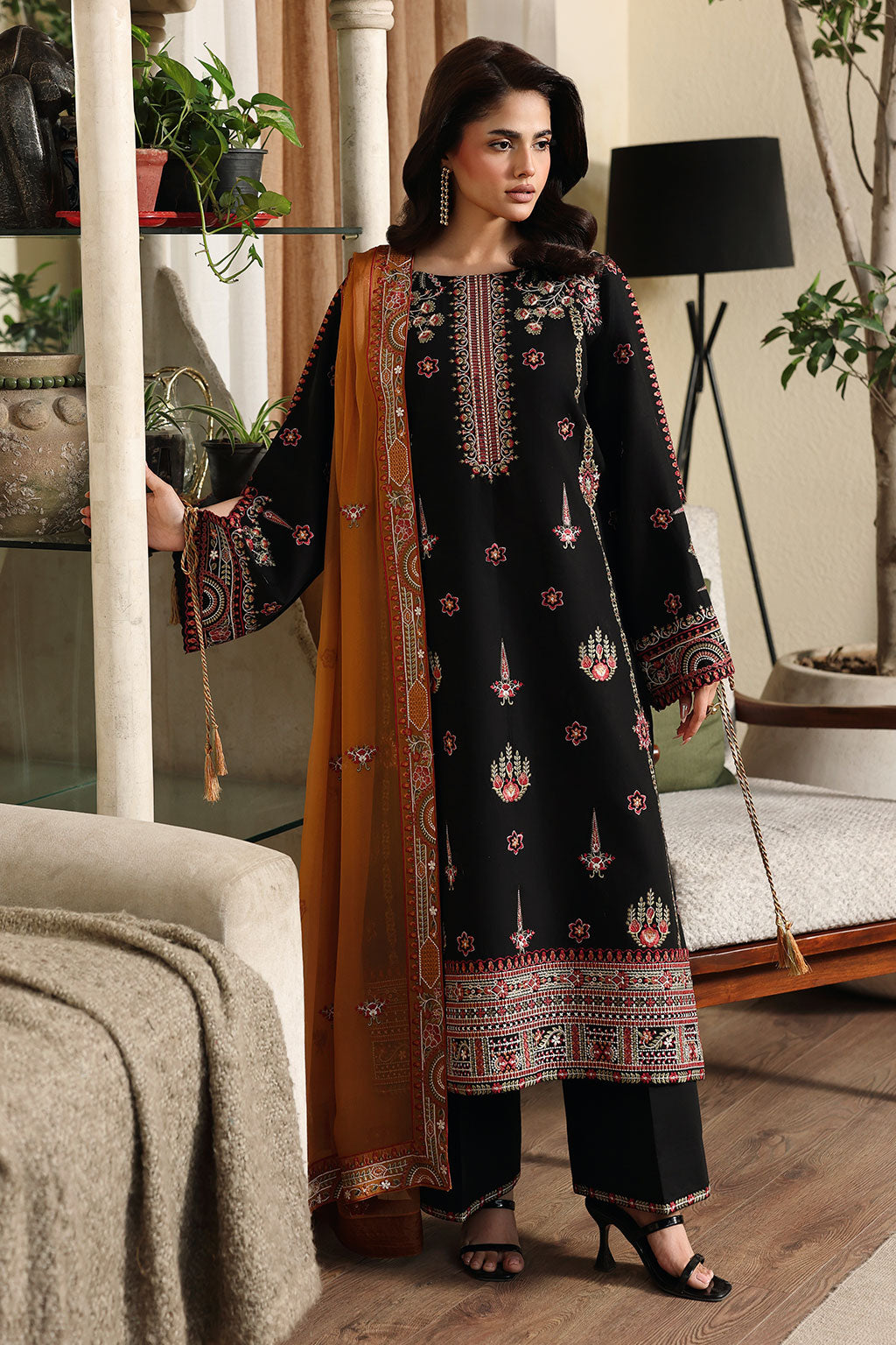 Afsanah | Rosa Essential | AL-302 - by Libasekhas UK - Registered Vendor of : Afsanah - 100% Original Designer Dress