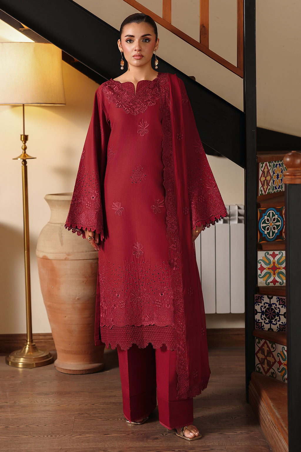 Afsanah | Rosa Essential | AL-308 - by Libasekhas UK - Registered Vendor of : Afsanah - 100% Original Designer Dress