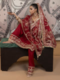 Hem Stitch | Raw Silk Edit 25 | Rose - by - Libasekhas UK - Registered Vendor of : Hemstitch - 100% Original Designer Dresss
