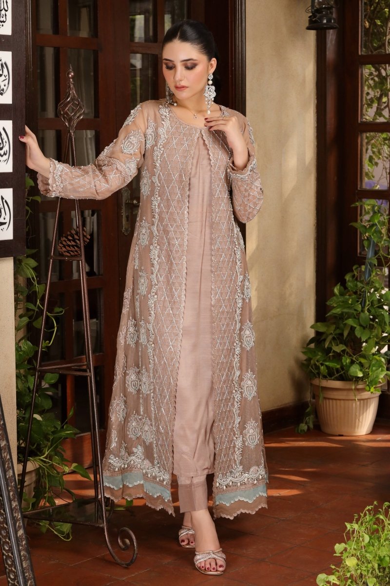Panache | Pret | Roseate Elegance - by - Libasekhas UK - Registered Vendor of : Panache By Mona - 100% Original Designer Dresss