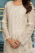 Panache | Pret | Roseate Elegance (Off White) - by - Libasekhas UK - Registered Vendor of : Panache By Mona - 100% Original Designer Dresss