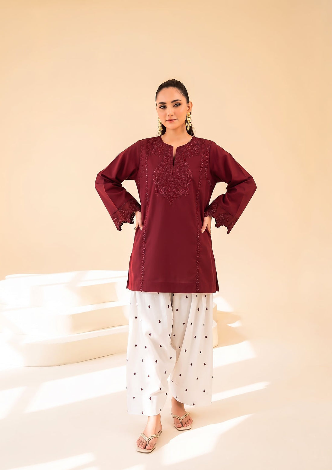 Faiza Faisal | FNF Cords Edit | RUBY FUSION - by Libasekhas UK - Registered Vendor of : Faiza Faisal - 100% Original Designer Dress