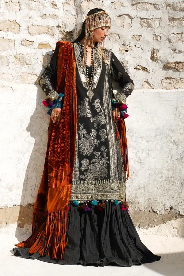 Sana Safinaz | Winter Luxury 23 | S231-001A-DF - by - Libasekhas UK - Registered Vendor of : Sana Safinaz - 100% Original Designer Dresss