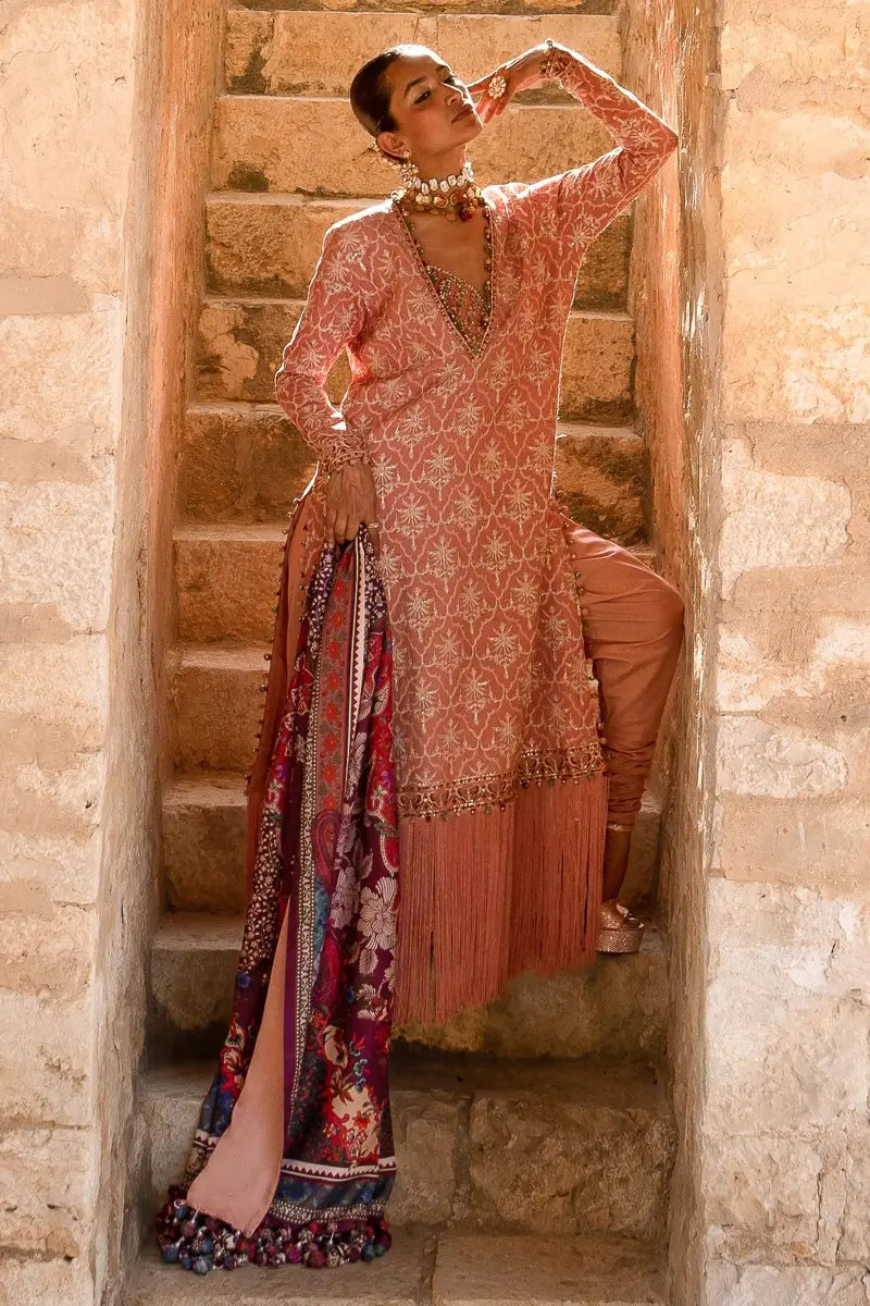 Sana Safinaz | Winter Luxury 23 | S231-002B-CP - by - Libasekhas UK - Registered Vendor of : Sana Safinaz - 100% Original Designer Dresss
