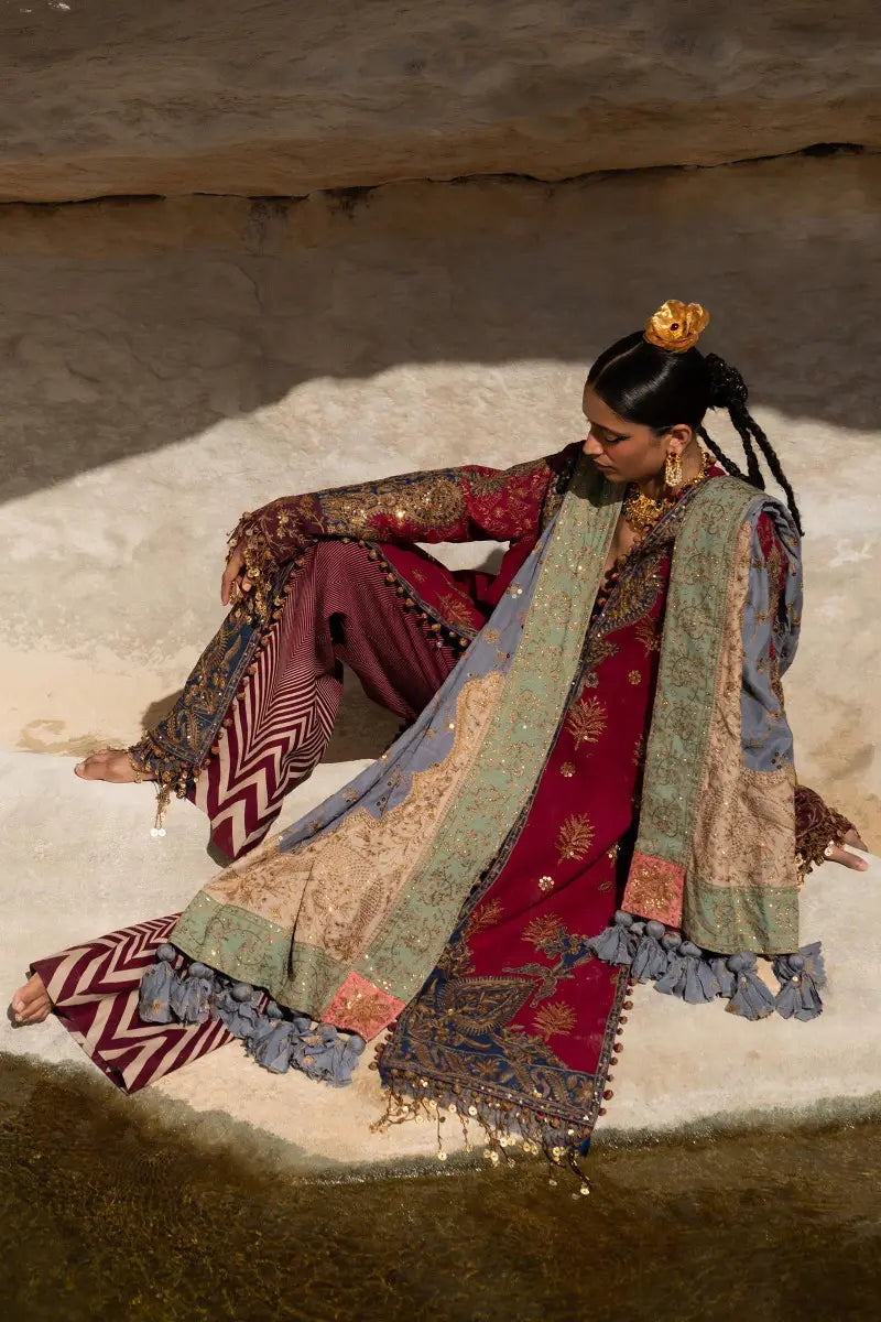 Sana Safinaz | Winter Luxury 23 | S231-003B-CP - Libasekhas