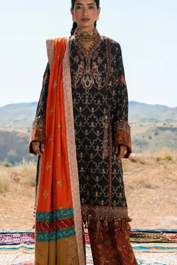 Sana Safinaz | Winter Luxury 23 | S231-004A-CP - by - Libasekhas UK - Registered Vendor of : Sana Safinaz - 100% Original Designer Dresss