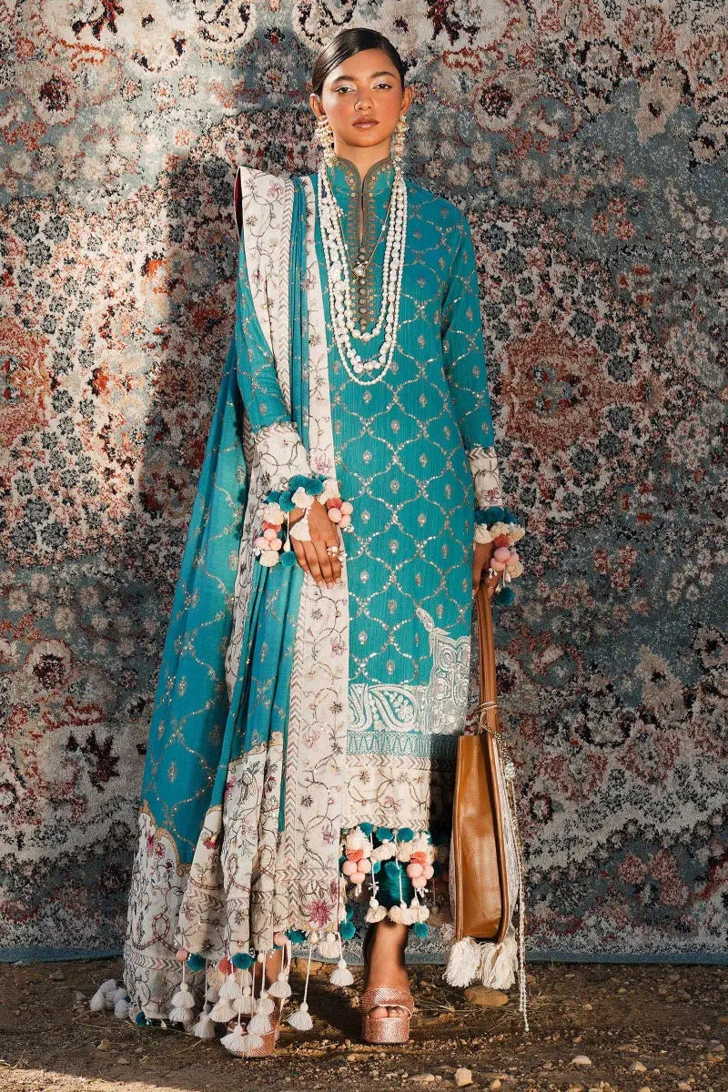 Sana Safinaz | Winter Luxury 23 | S231-005B-CP - Libasekhas