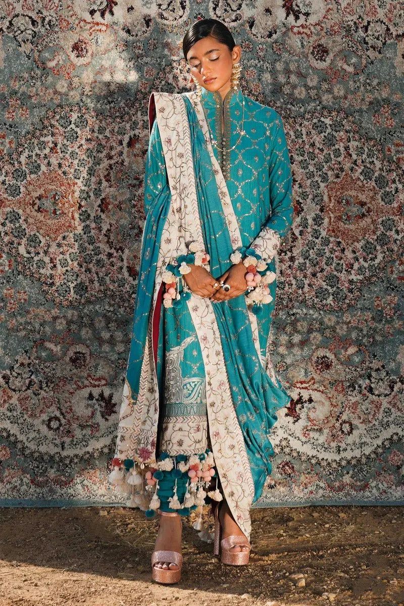 Sana Safinaz | Winter Luxury 23 | S231-005B-CP - Libasekhas
