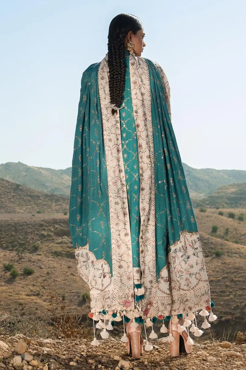 Sana Safinaz | Winter Luxury 23 | S231-005B-CP - Libasekhas