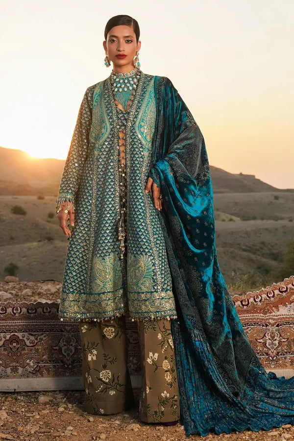 Sana Safinaz | Winter Luxury 23 | S231-007A-DE - by - Libasekhas UK - Registered Vendor of : Sana Safinaz - 100% Original Designer Dresss