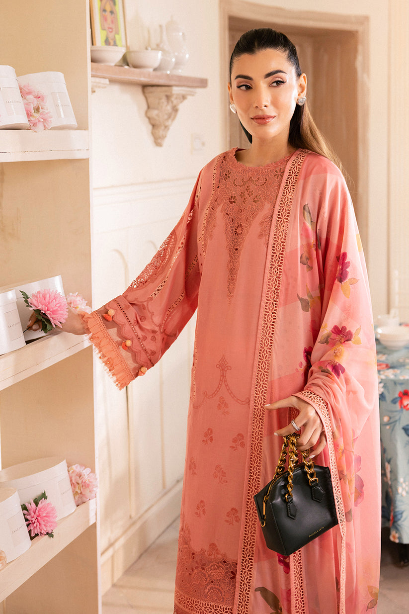 Saad Shaikh | LaAmour Luxury Lawn | Blossom - by - Libasekhas UK - Registered Vendor of : Saad Shaikh - 100% Original Designer Dresss