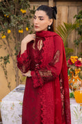 Saad Shaikh | LaAmour Luxury Lawn | Rose - by - Libasekhas UK - Registered Vendor of : Saad Shaikh - 100% Original Designer Dresss