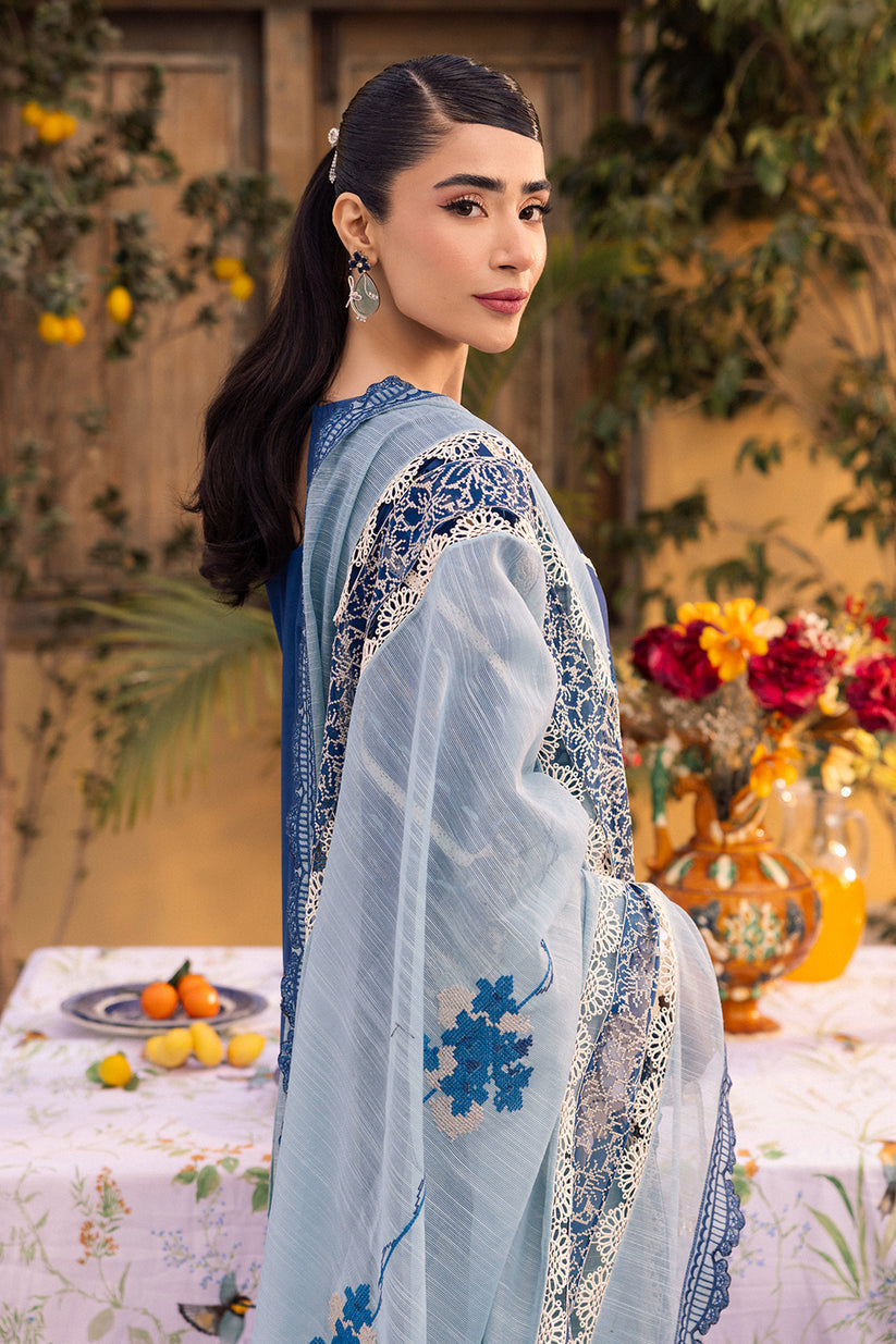 Saad Shaikh | LaAmour Luxury Lawn | Noa - by - Libasekhas UK - Registered Vendor of : Saad Shaikh - 100% Original Designer Dresss