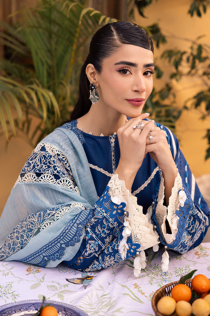 Saad Shaikh | LaAmour Luxury Lawn | Noa - by - Libasekhas UK - Registered Vendor of : Saad Shaikh - 100% Original Designer Dresss