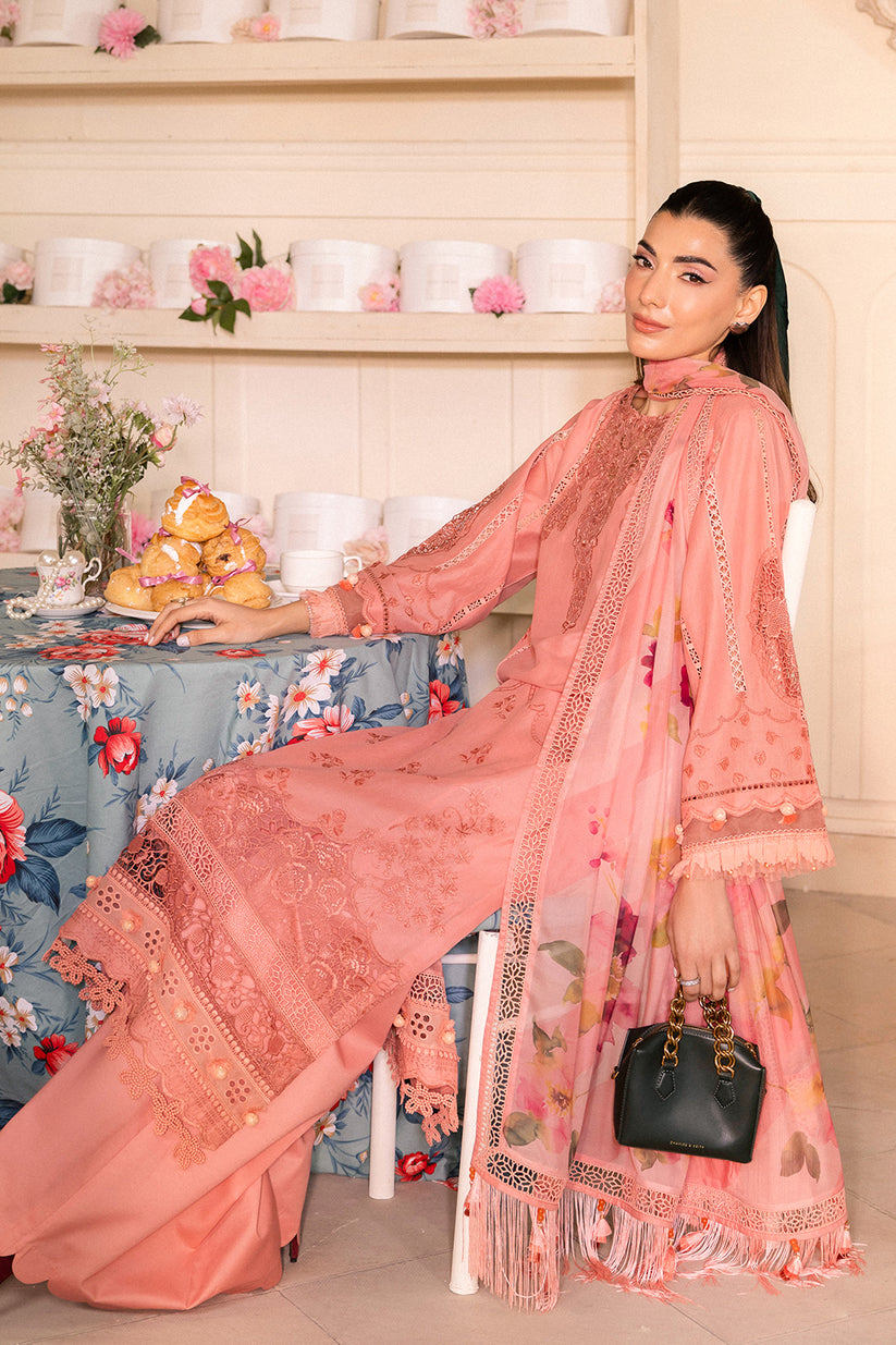 Saad Shaikh | LaAmour Luxury Lawn | Blossom - by - Libasekhas UK - Registered Vendor of : Saad Shaikh - 100% Original Designer Dresss