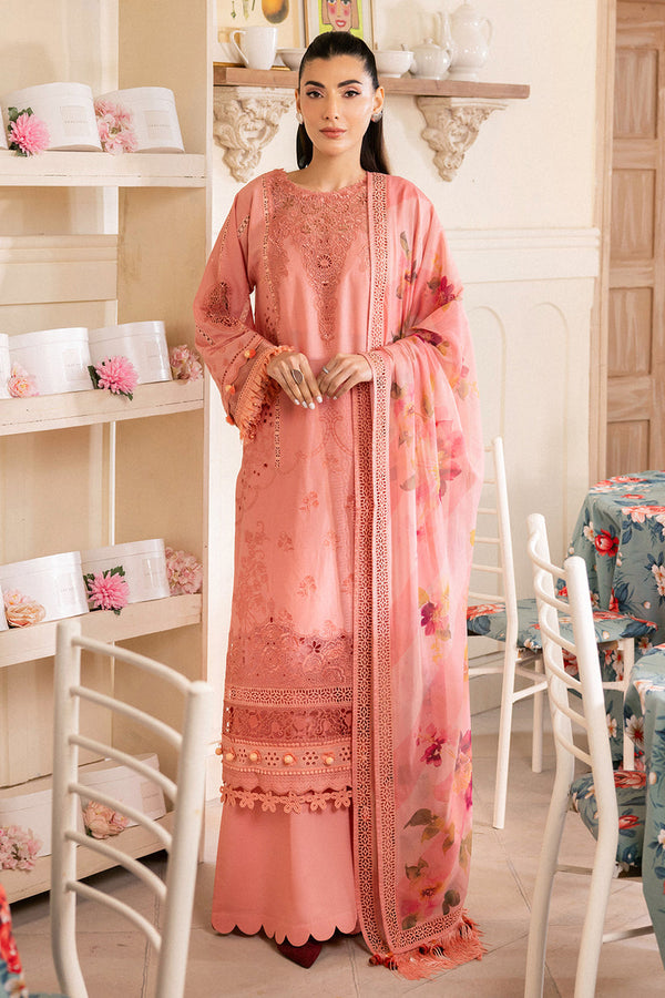 Saad Shaikh | LaAmour Luxury Lawn | Blossom - by - Libasekhas UK - Registered Vendor of : Saad Shaikh - 100% Original Designer Dresss