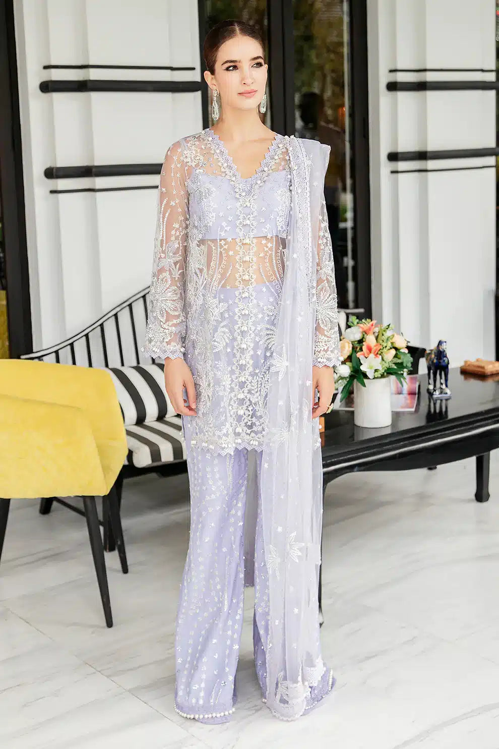 Saad Shaikh | Luminous Formals 23 | Zarin - by - Libasekhas UK - Registered Vendor of : Saad Shaikh - 100% Original Designer Dresss