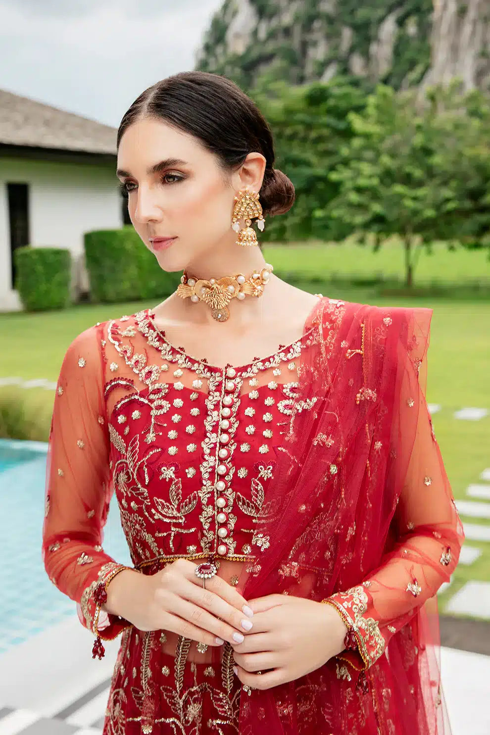 Saad Shaikh | Luminous Formals 23 | Livia - by - Libasekhas UK - Registered Vendor of : Saad Shaikh - 100% Original Designer Dresss