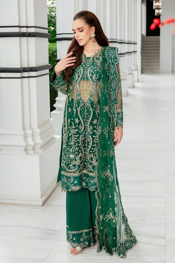 Saad Shaikh | Luminous Formals 23 | Raven - by - Libasekhas UK - Registered Vendor of : Saad Sheikh - 100% Original Designer Dresss