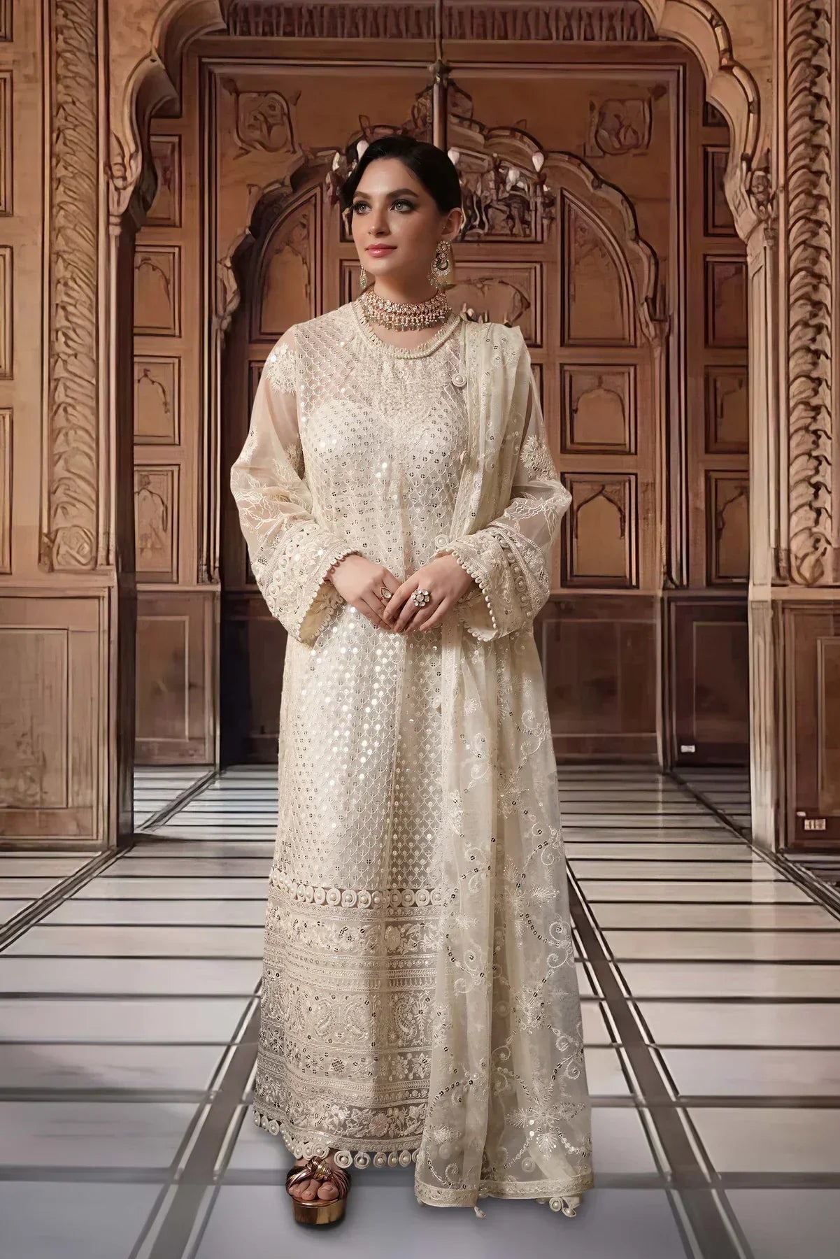 Sable Vogue | Festive Collection | FC-02 - by - Libasekhas UK - Registered Vendor of : Sable Vogue - 100% Original Designer Dresss