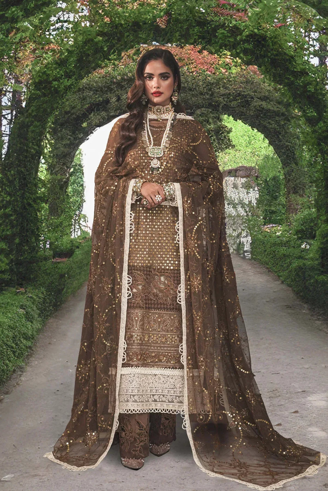 Sable Vogue | Festive Collection | FC-03 - by - Libasekhas UK - Registered Vendor of : Sable Vogue - 100% Original Designer Dresss