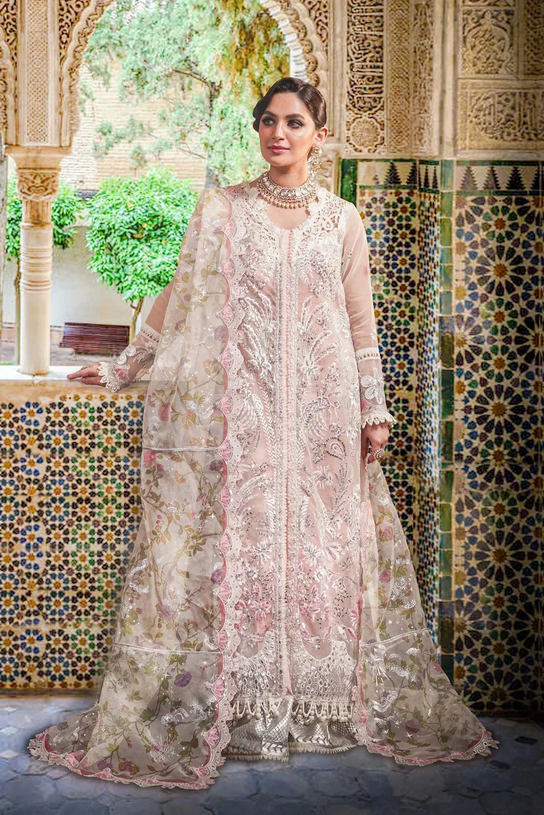 Sable Vogue | Festive Collection | FC-07 - by - Libasekhas UK - Registered Vendor of : Sable Vogue - 100% Original Designer Dresss